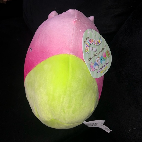 8” Squishmallow pink tulip NWT bridgie - Picture 2 of 10